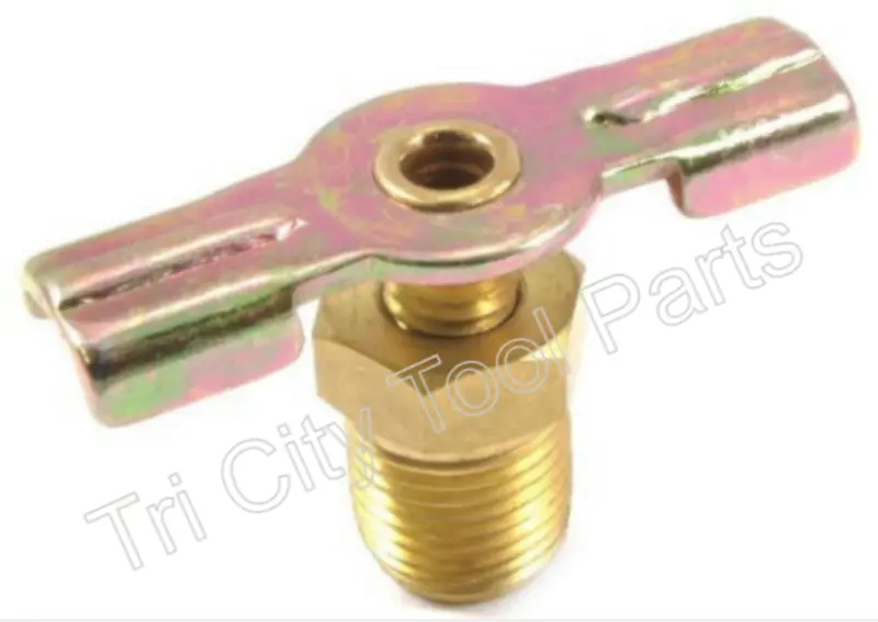 072-0002 1/8" Npt Tank Drain Valve (Petcock) For Air Compressors 1