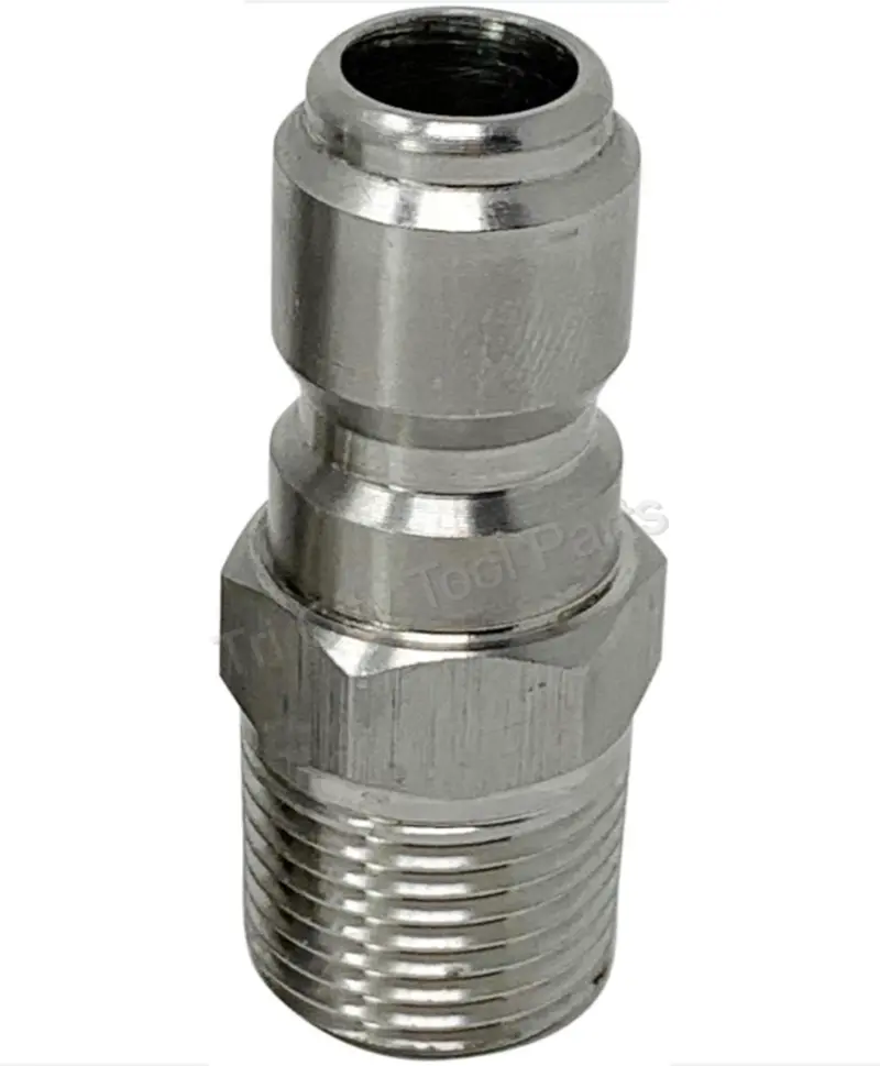 1/4" Male Npt Quick Coupler Plug For Inline Pressure Washer Components 1