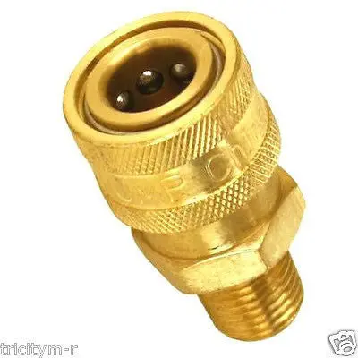 1/4" Male Npt Quick Coupler Socket For Compact Pressure Washer Setups 1