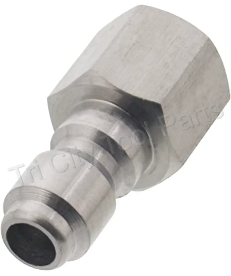 1/4" Npt Female Quick Coupler Disconnect Plug For Portable Washers 1