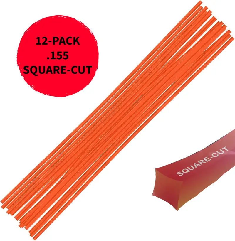 12-Pack High-Wheel Trimmer Line – 22-Inch Square Profile Hwtl-12-X-155 1