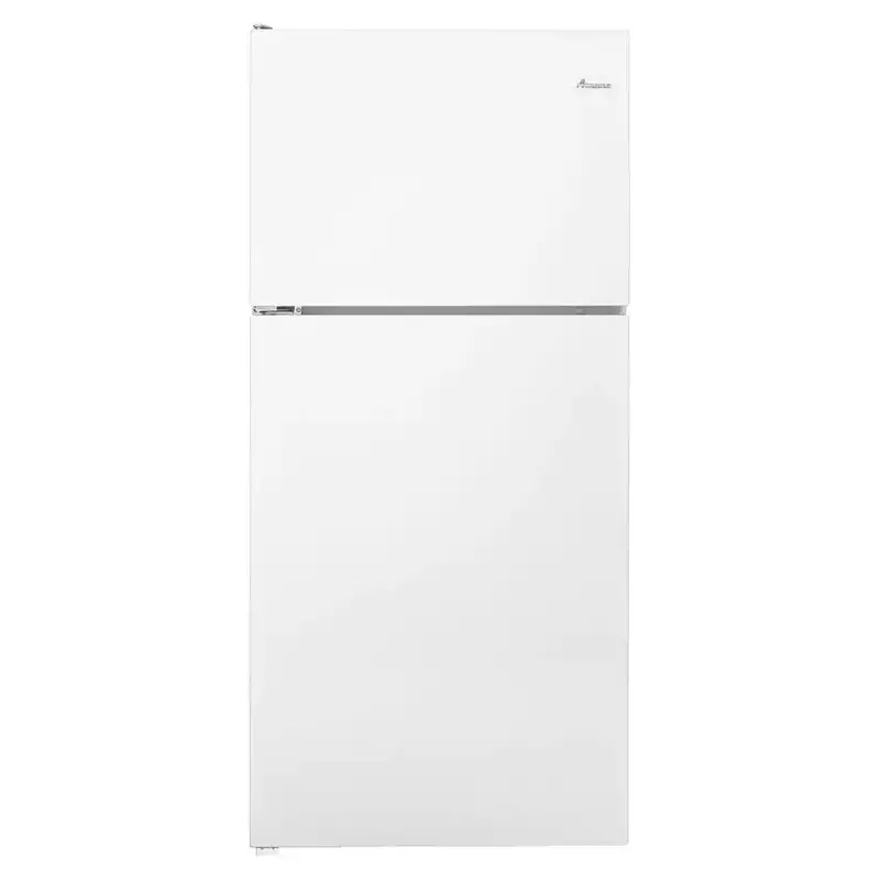 18 Cu. Ft. Top-Mount Refrigerator – Amana Art318Ffdw (Stainless Look) 1