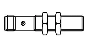 24Vdc Pnp Proximity Sensor With M12 Connector – Compatible With Sick Im10-02Bps (Model 211) 1