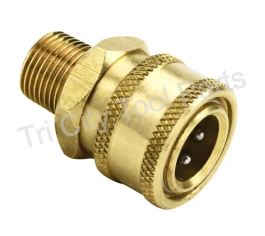 3/8" Male Npt Quick Coupler Socket For High-Pressure Hose Connections 1