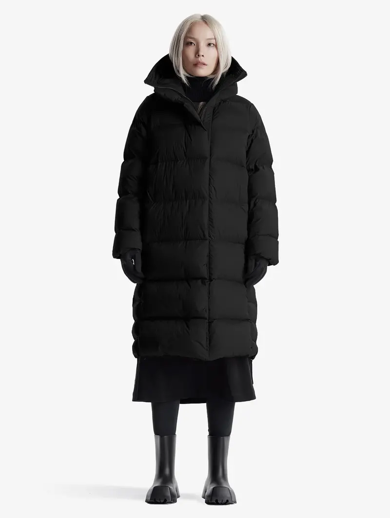 Aitken Insulated Parka In Black 1