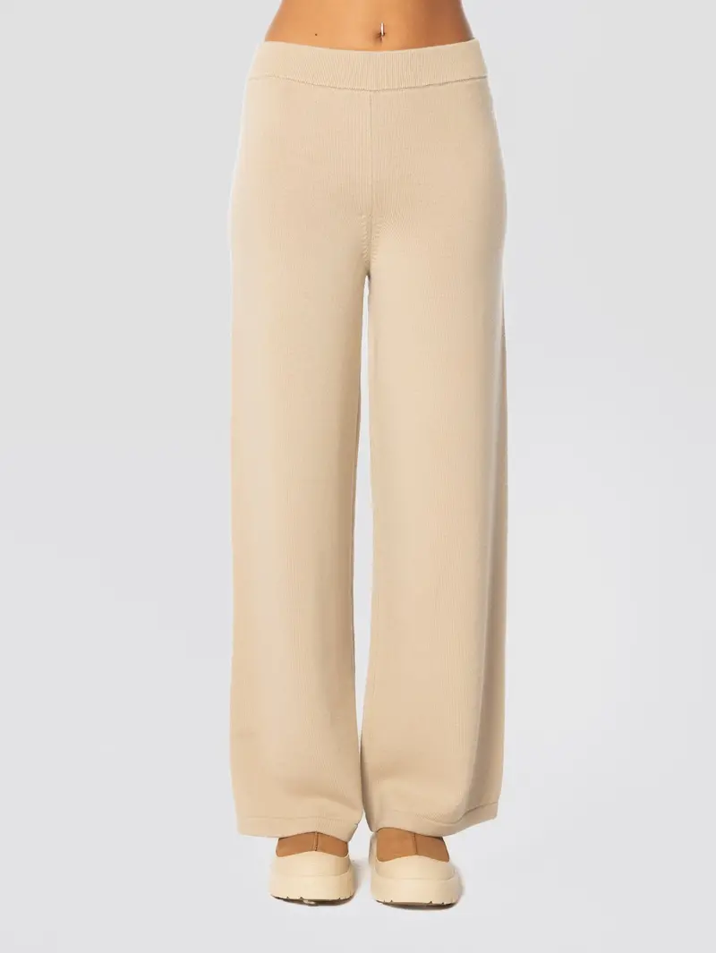 Albino Straight-Leg Knit Trousers 1