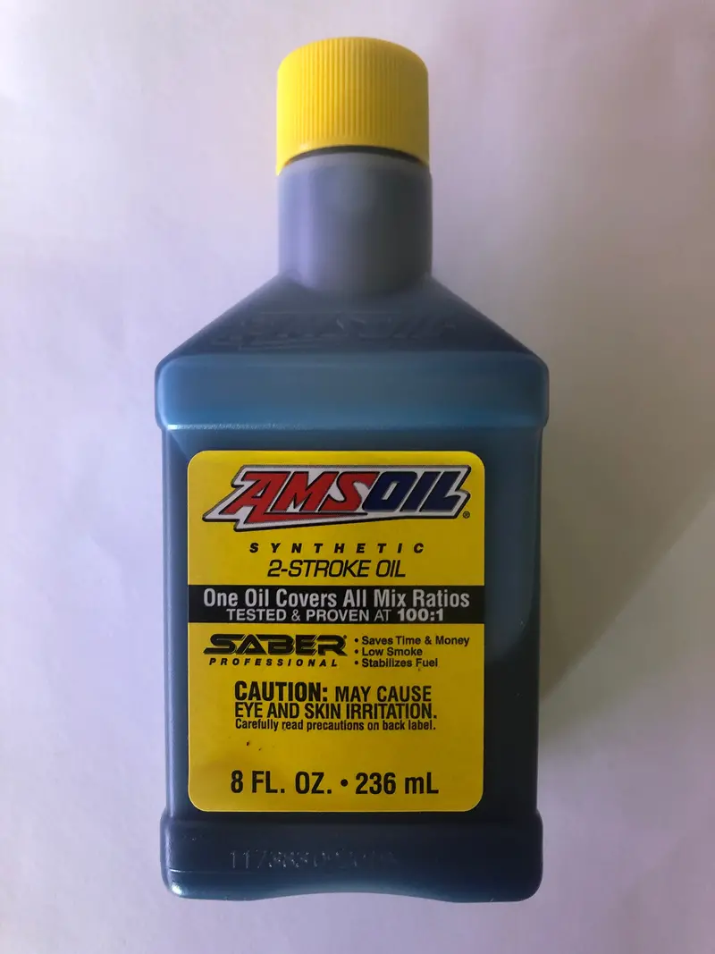 Amsoil Saber Professional Synthetic 2-Stroke Oil – 8 Oz (Atpbc) 1