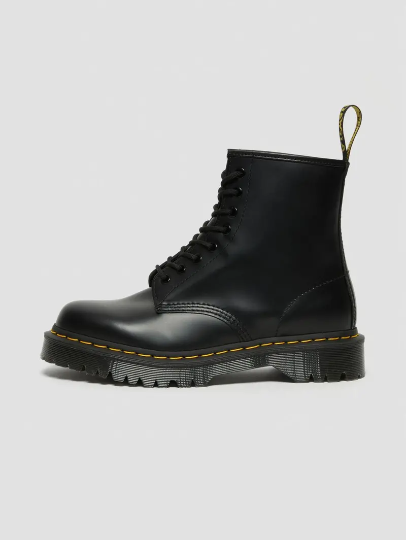 Black Bex Lace-Up Ankle Boot 1