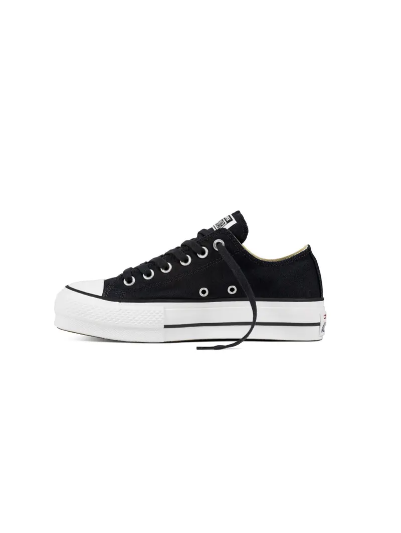 Black Chuck Taylor Platform Low-Top Sneakers 1
