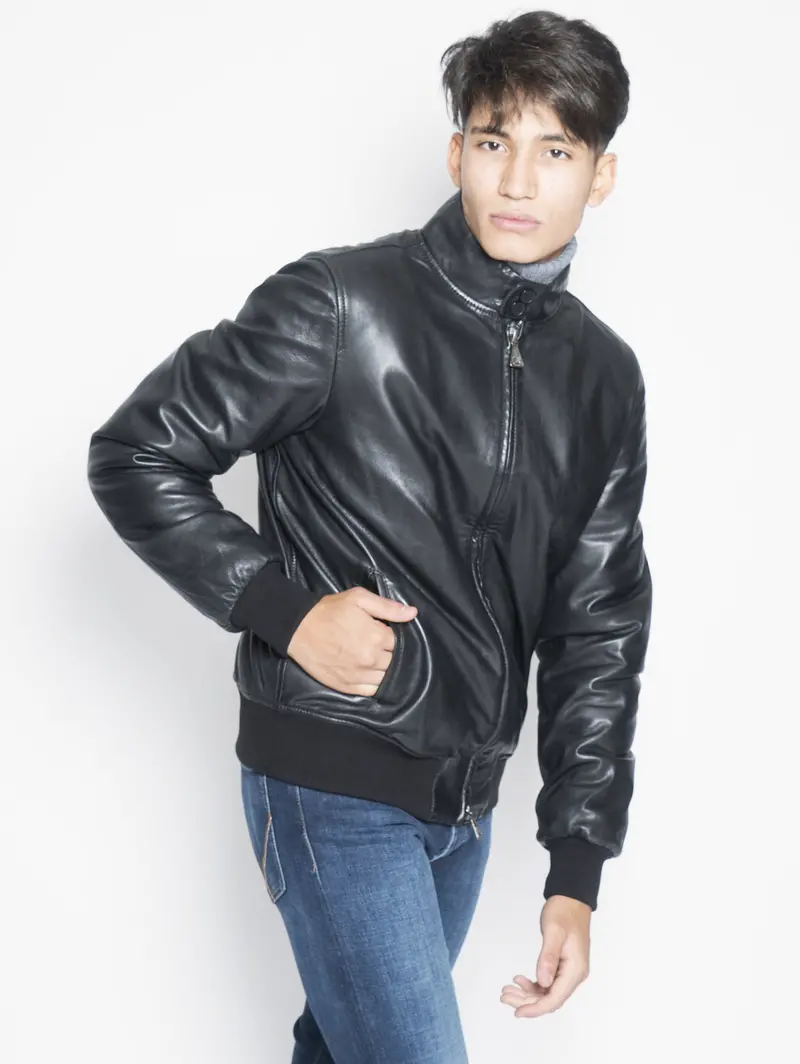 Black Eco-Down Padded Vest 1