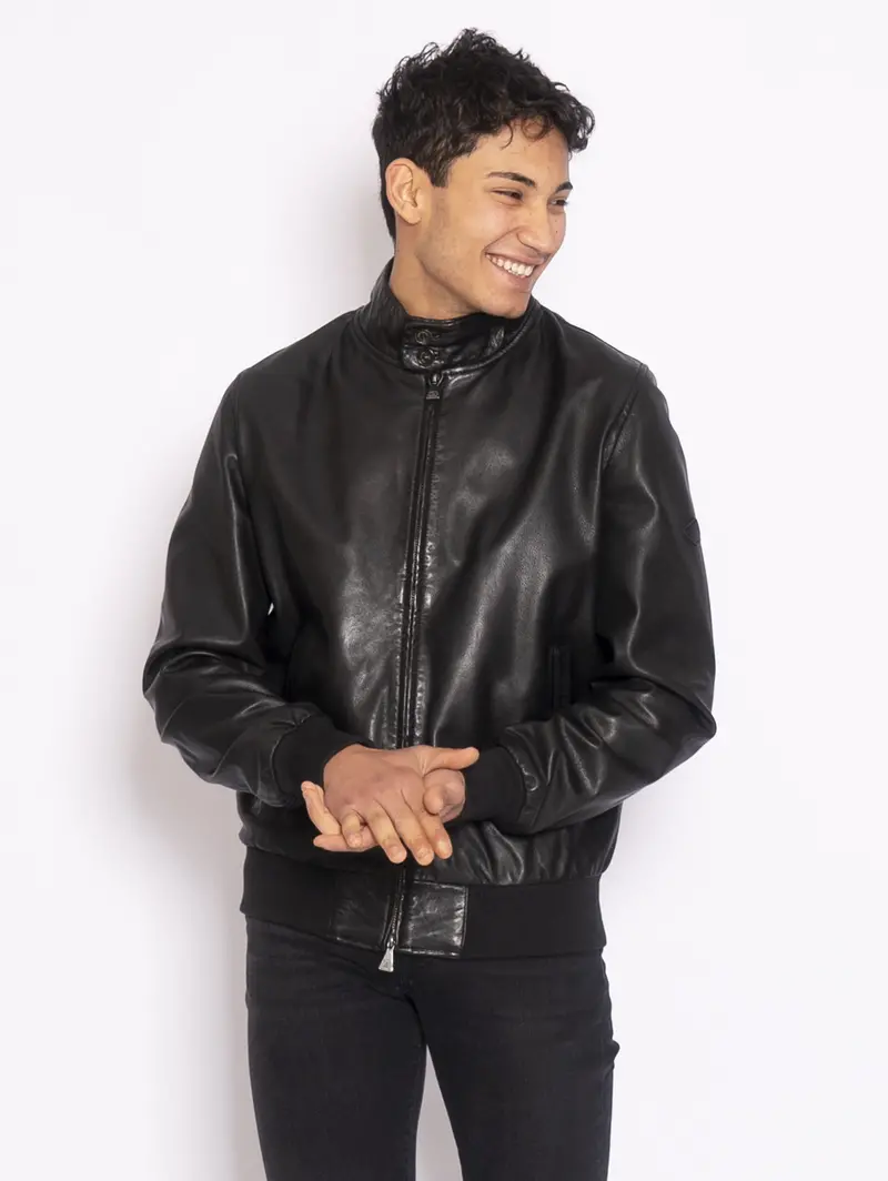 Black Leather Jacket 1