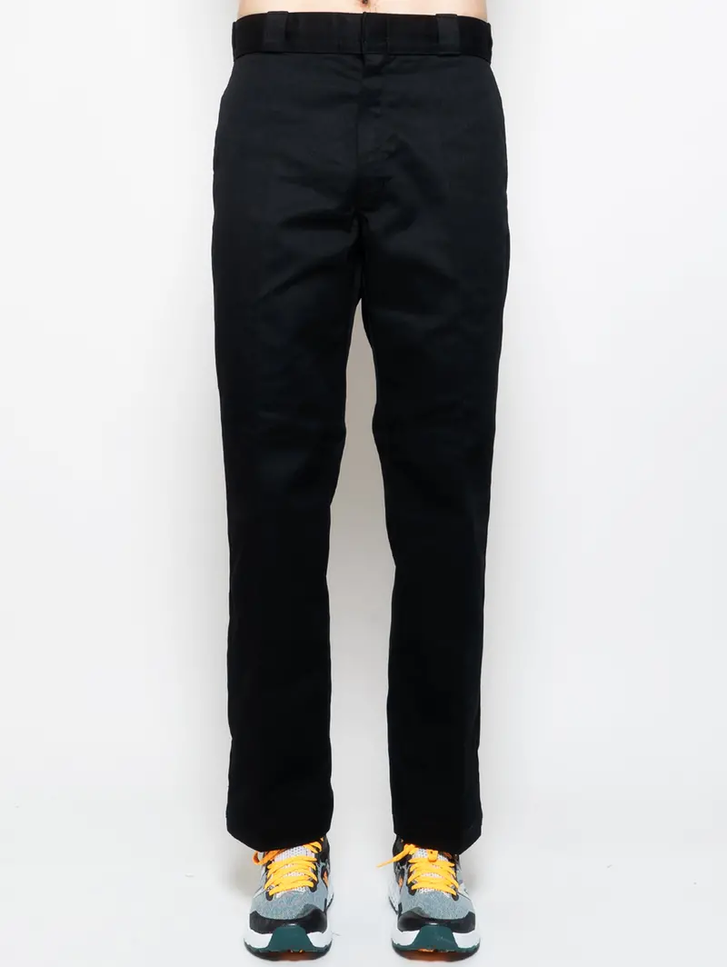 Black Straight-Leg 874 Trousers 1