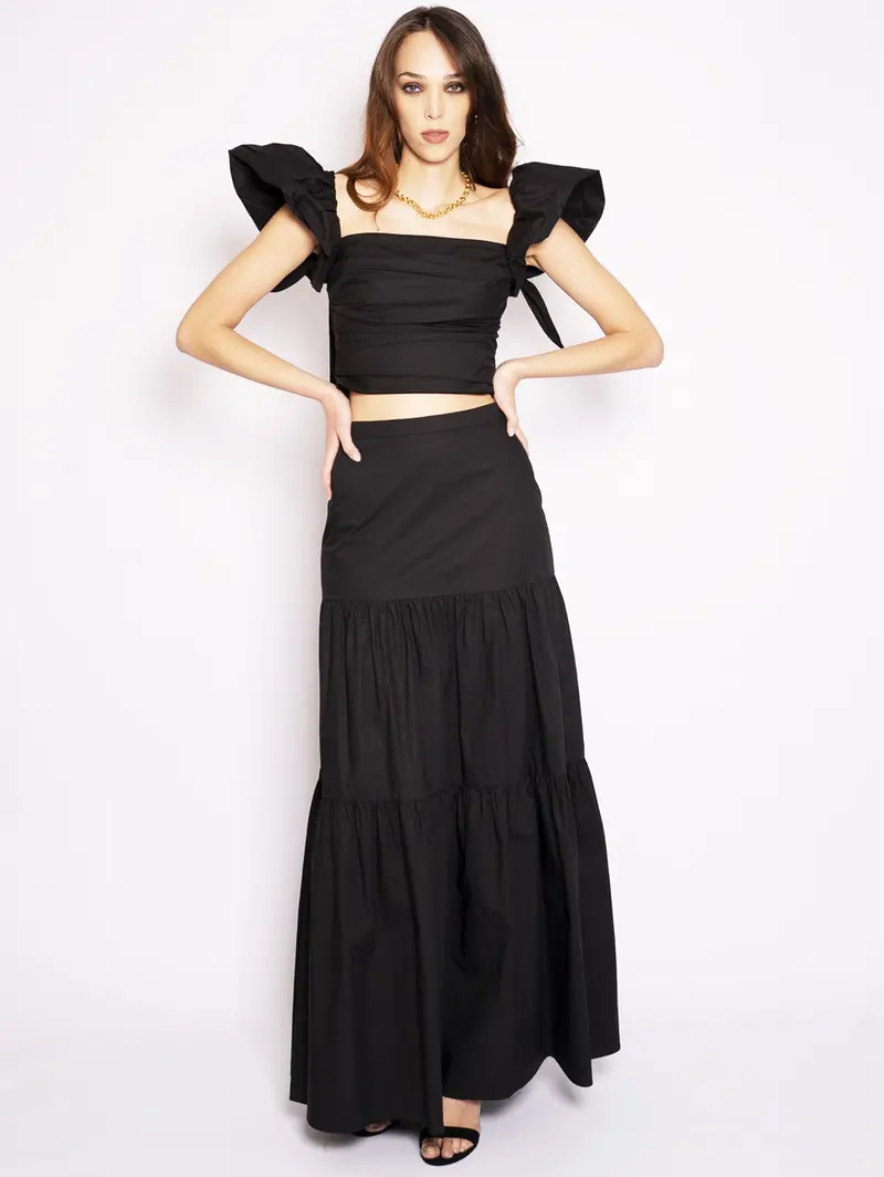 Black Strap Top 1