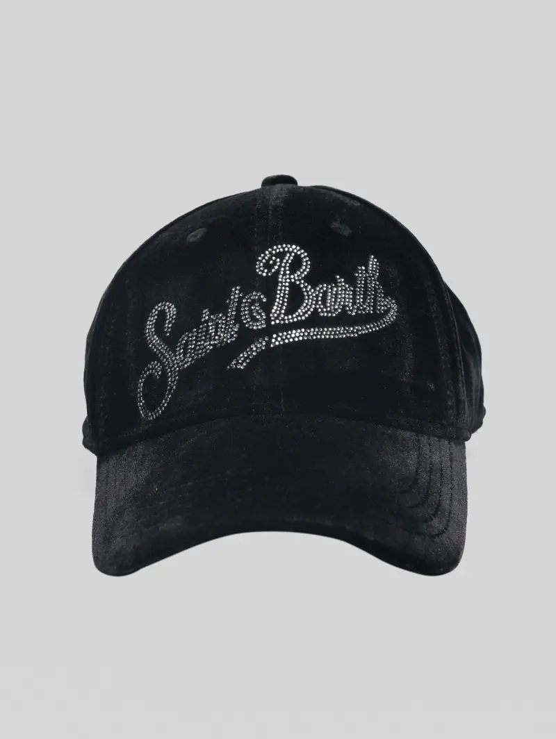 Black Velvet Baseball Cap 1