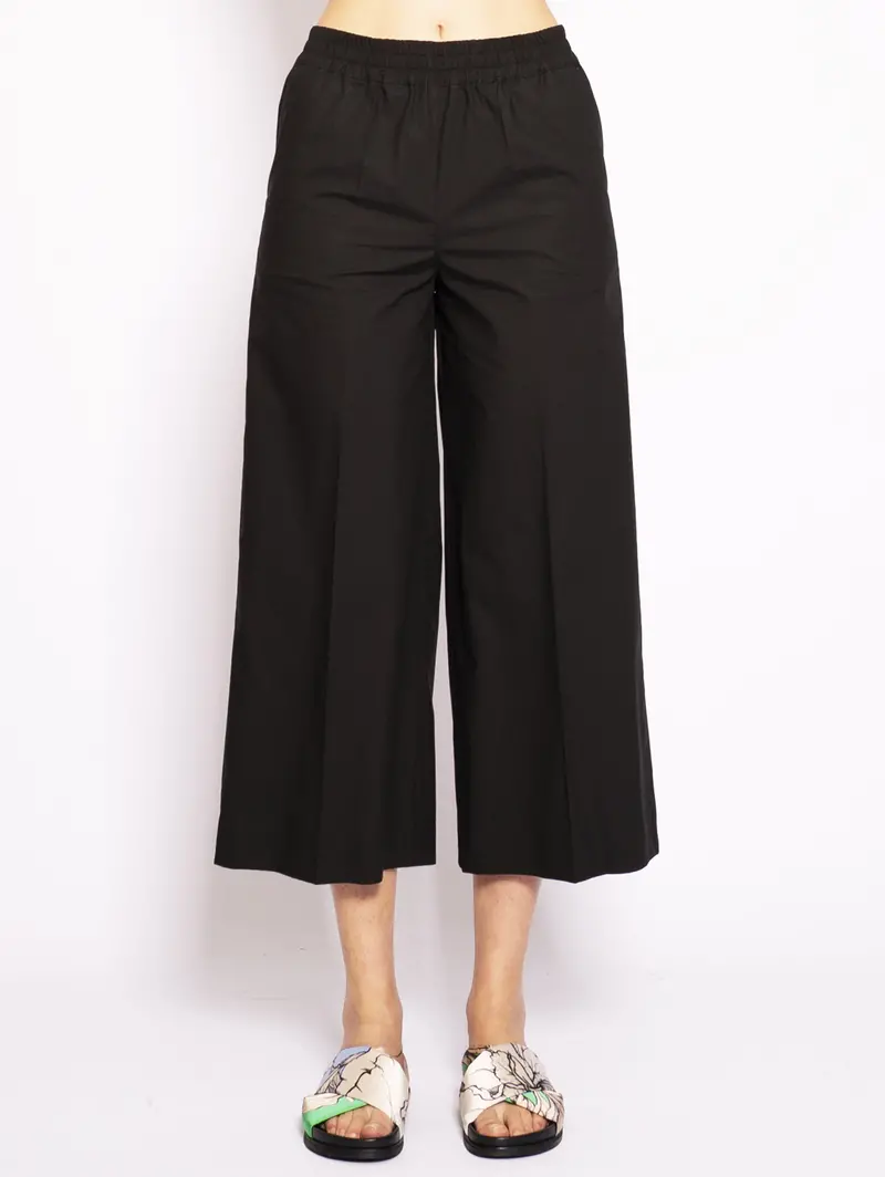Black Wide-Leg Trousers 1