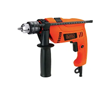 Black+Decker 1/2-Inch Hammer Drill – 650W, Keyless Chuck (Hd650-B3) 1