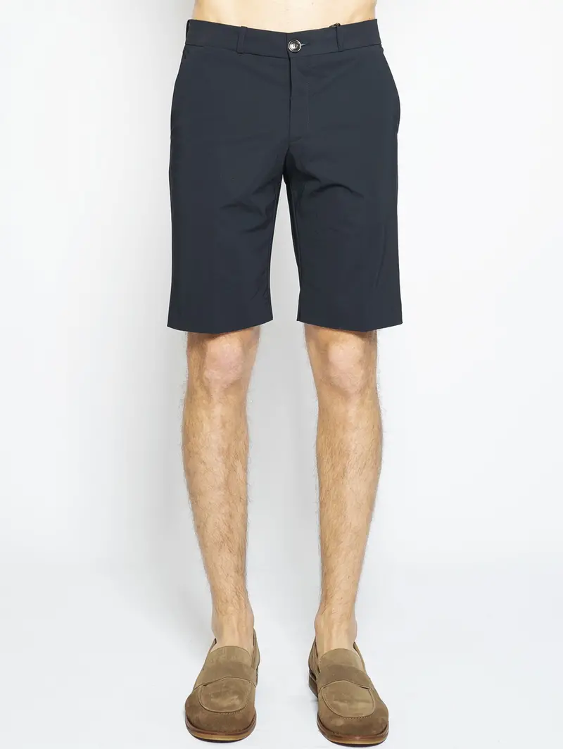 Blue Chino Bermuda Shorts 1