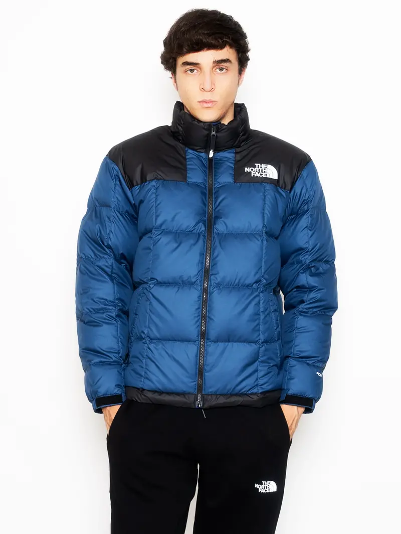 Blue Quilted Short Down Jacket – Lhotse Collection 1