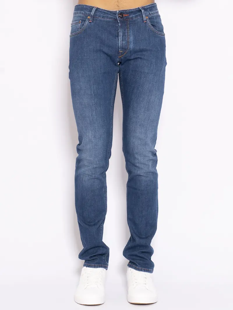 Blue Slim-Fit Orvieto Jeans 1