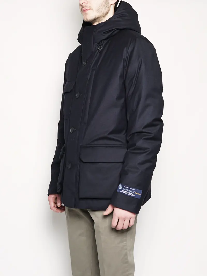 Blue Storm System Parka Jacket 1