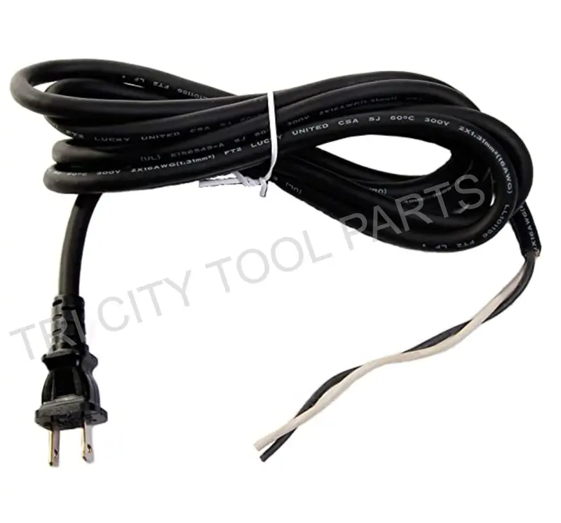 Bosch 3604460555 Oem Power Tool Cord Set – 120V, 18/2 Awg, 7-Foot Length 1
