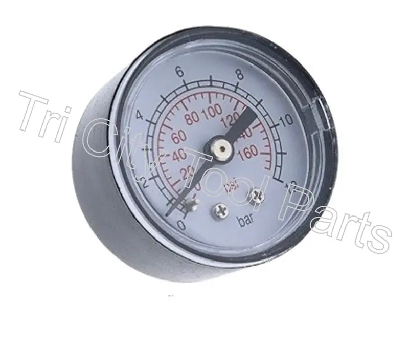 Bostitch 1/8" Npt Back-Mount Pressure Gauge For Cap2040P-Of And Cap60P-Of Compressors (Ab-4100606 / Ab-9052092) 1