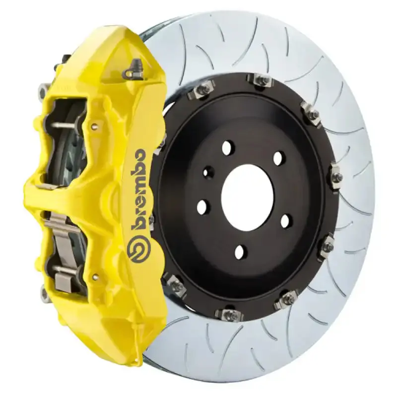 Brembo Gt Bbk Front Brake Kit For 2008–2009 Ferrari F430 Scuderia – 405X34Mm Slotted Two-Piece Rotors 1