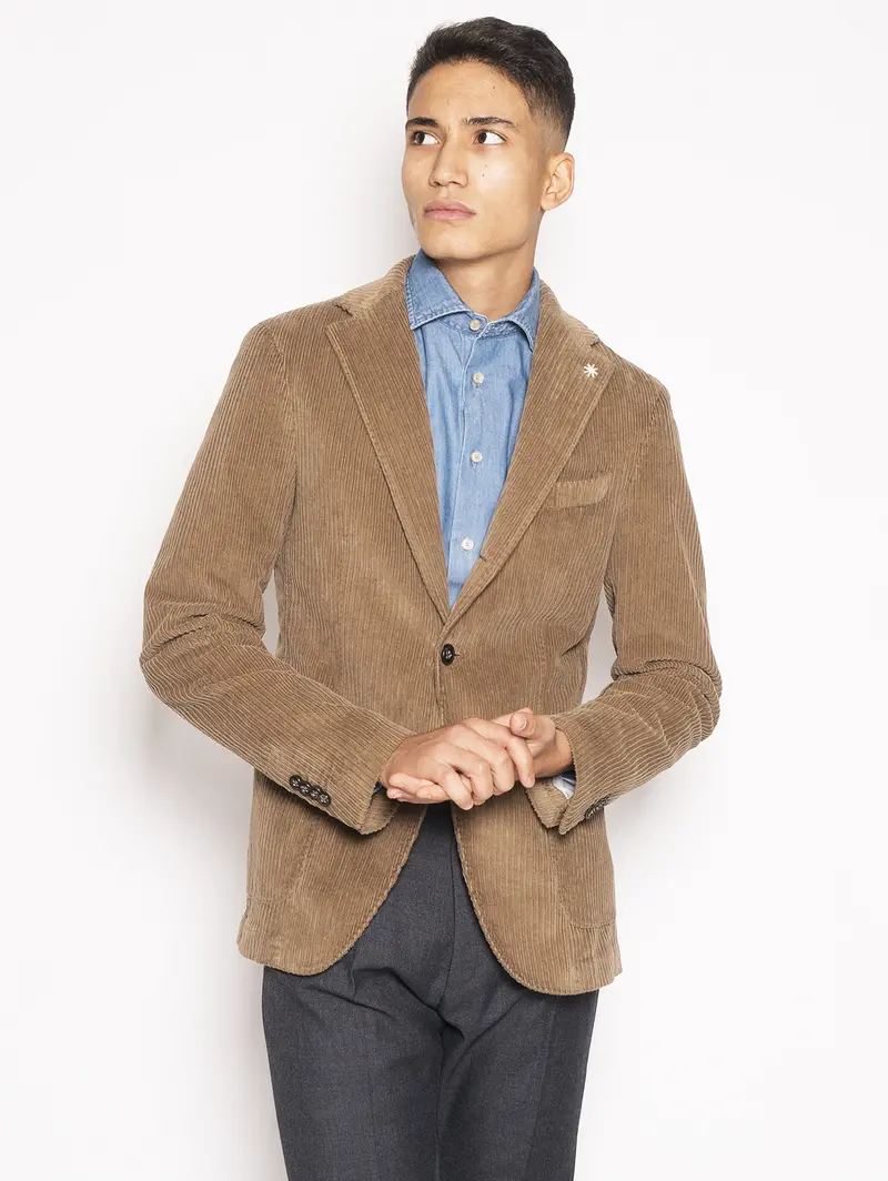 Brown Corduroy Blazer 1