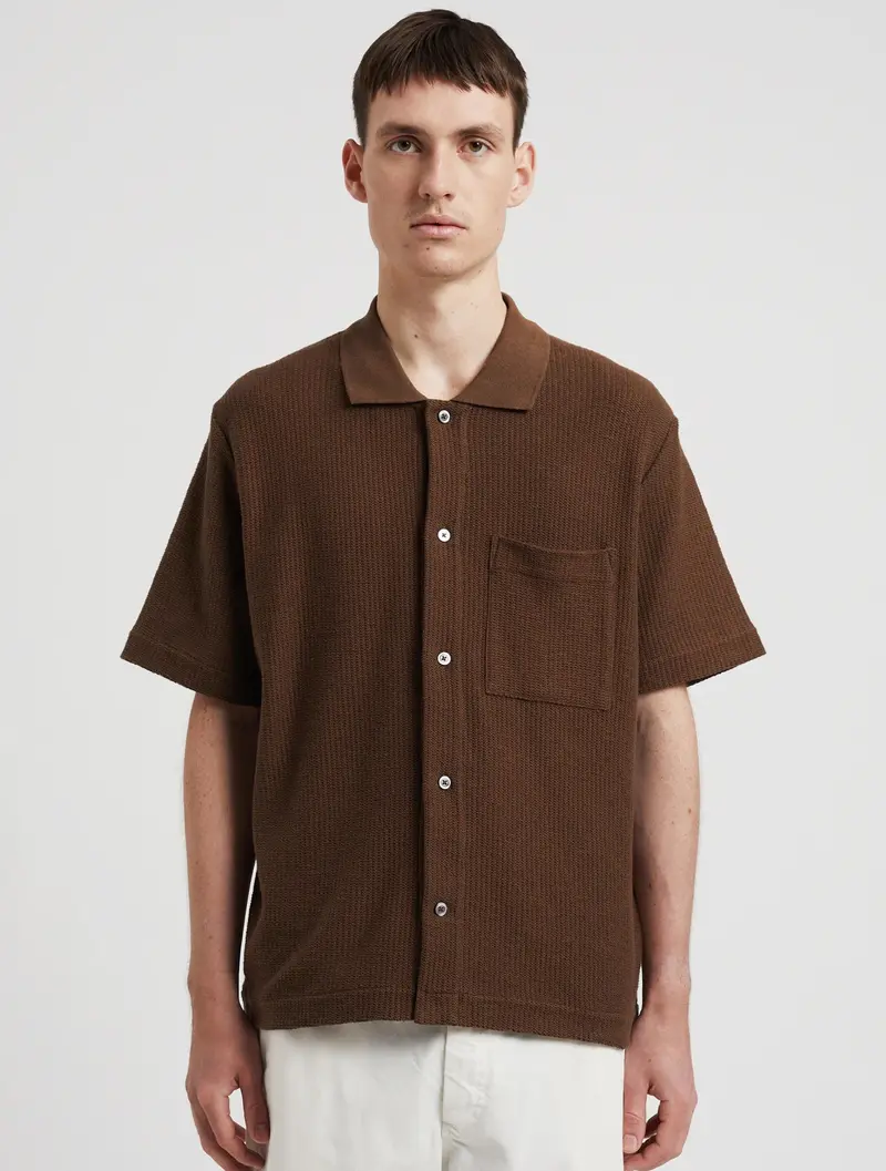 Chestnut Short-Sleeve Jersey Shirt 1