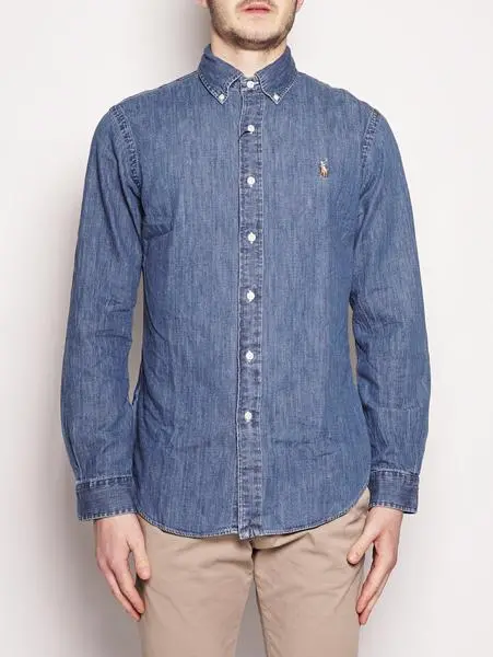 Classic Blue Denim Shirt 1