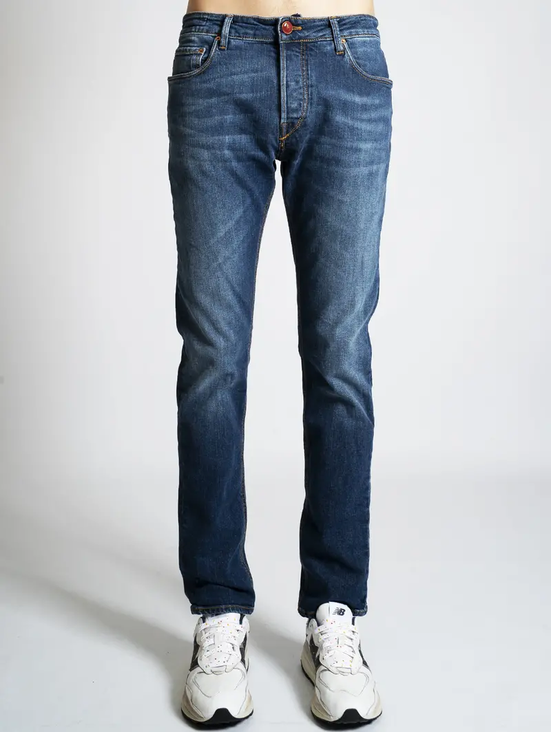 Classic Blue Regular-Fit Jeans 1