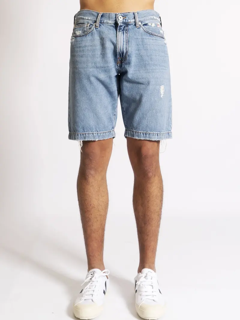 Classic Denim Bermuda Shorts 1