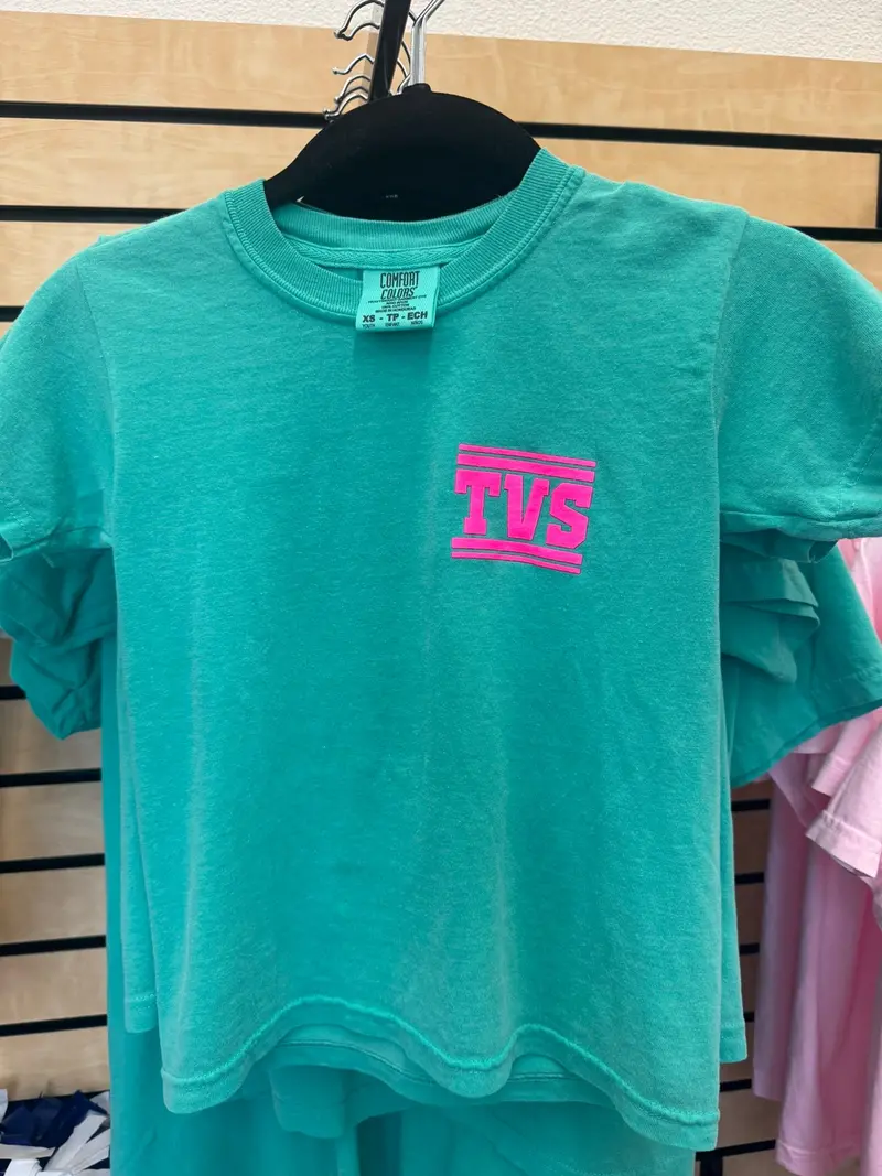 Comfort Colors Tyler’S Trojans Tee – Forest Green 1