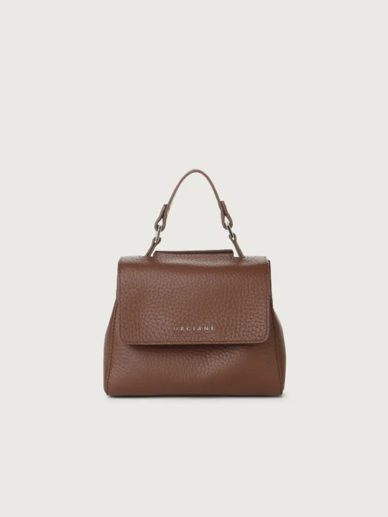 Compact Carruba Leather Handbag 1