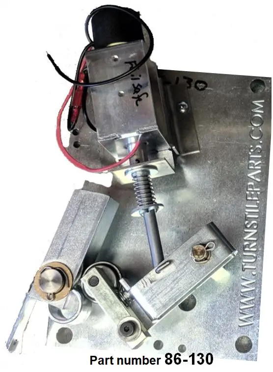 Complete Locking Mechanism Assembly (Model 86-130) 1
