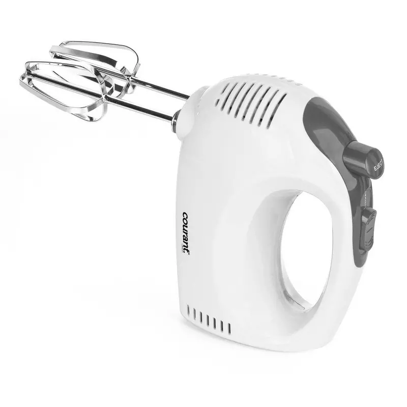 Courant 150W 5-Speed Hand Mixer – Clean White Housing, Lightweight & Balanced Grip 1