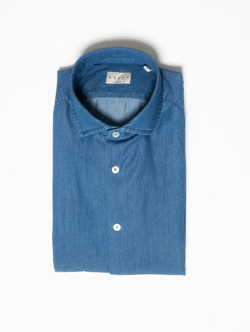 Dark Denim Wash Shirt 1
