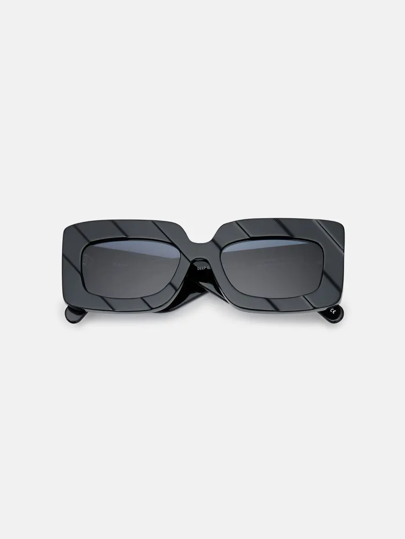 Deep Ellum Sunglasses – Black & Grey 1