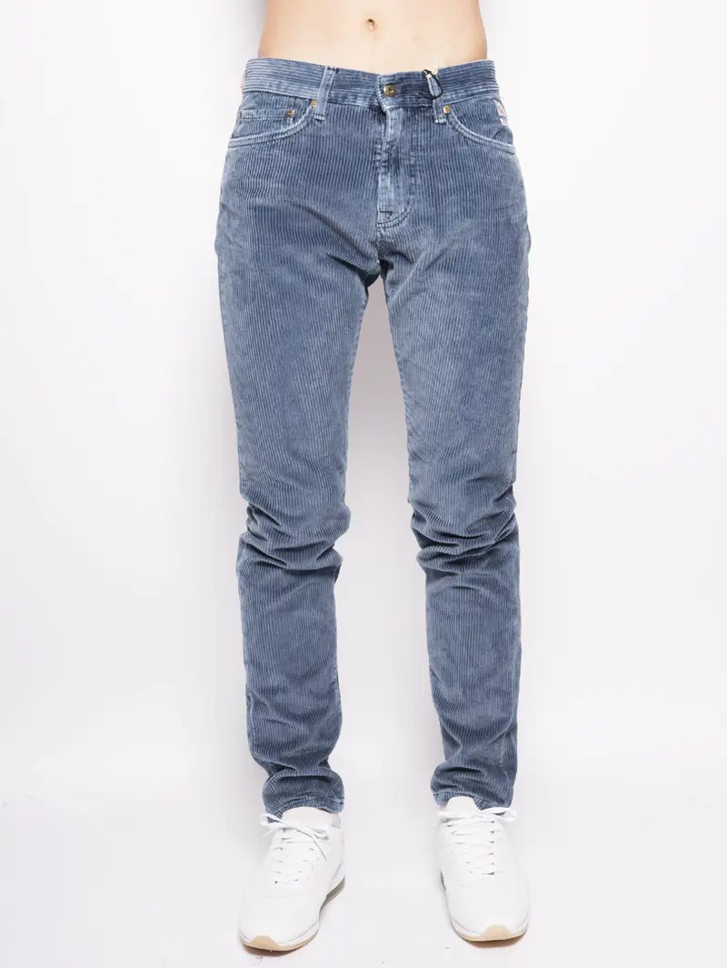 Dusty Pink Corduroy Trousers 1