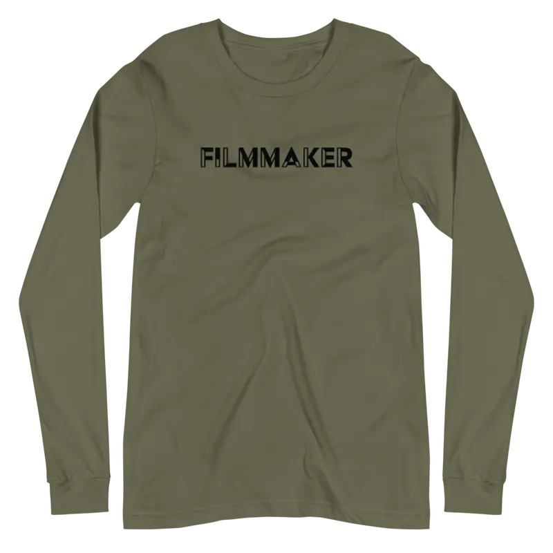 Filmmaker Long Sleeve Crewneck Tee 1