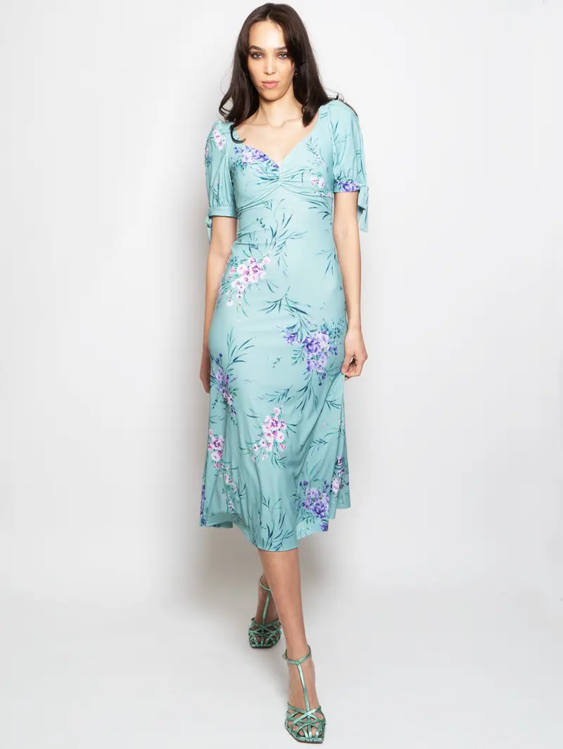 Floral-Print Midi Dress 1