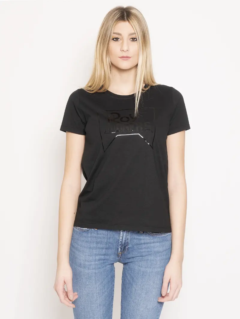 Graphic Print Black T-Shirt 1