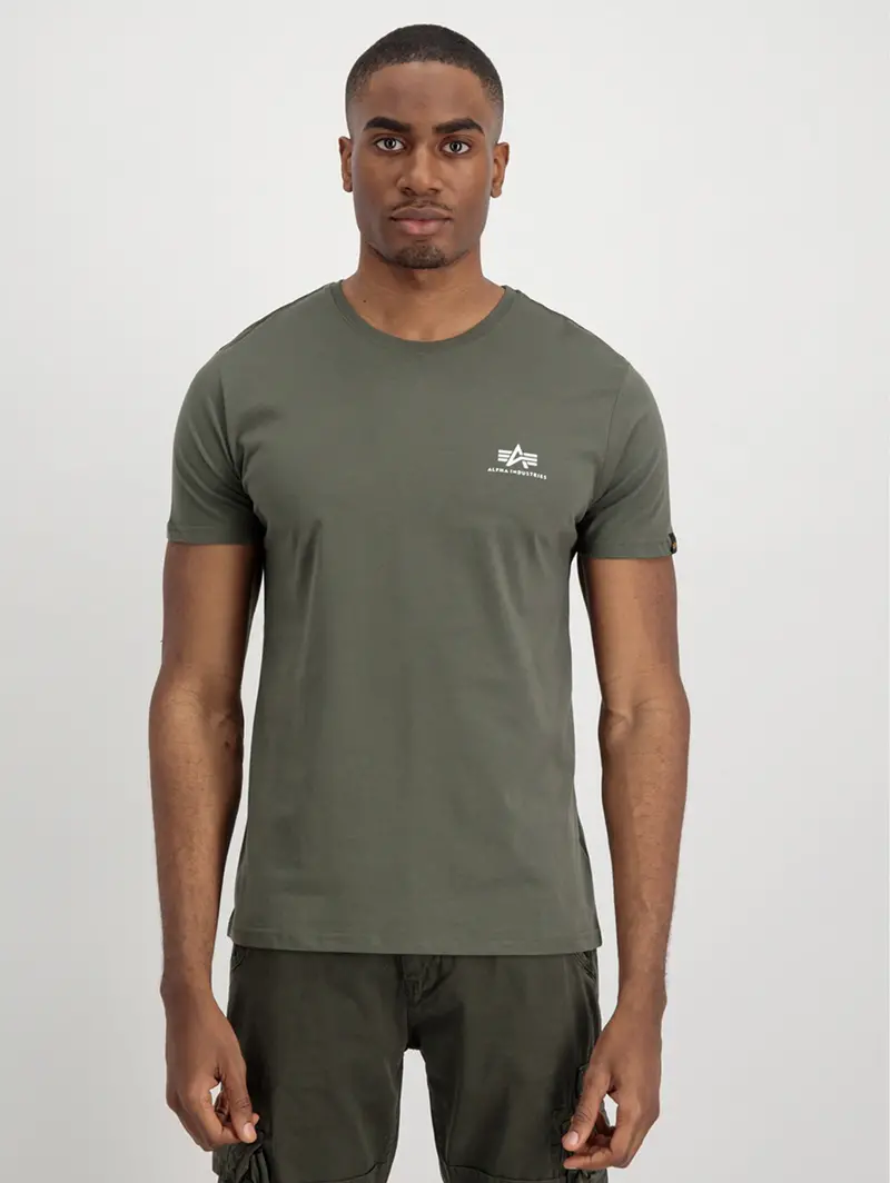 Green Chest-Logo T-Shirt 1