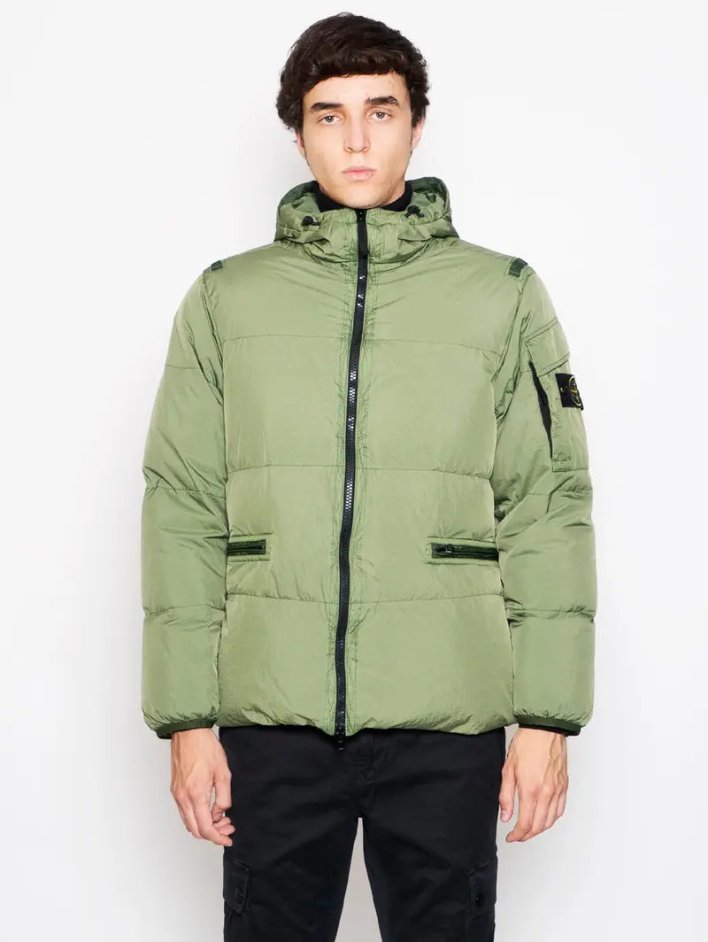 Green Recycled Nylon Reps Jacket 1