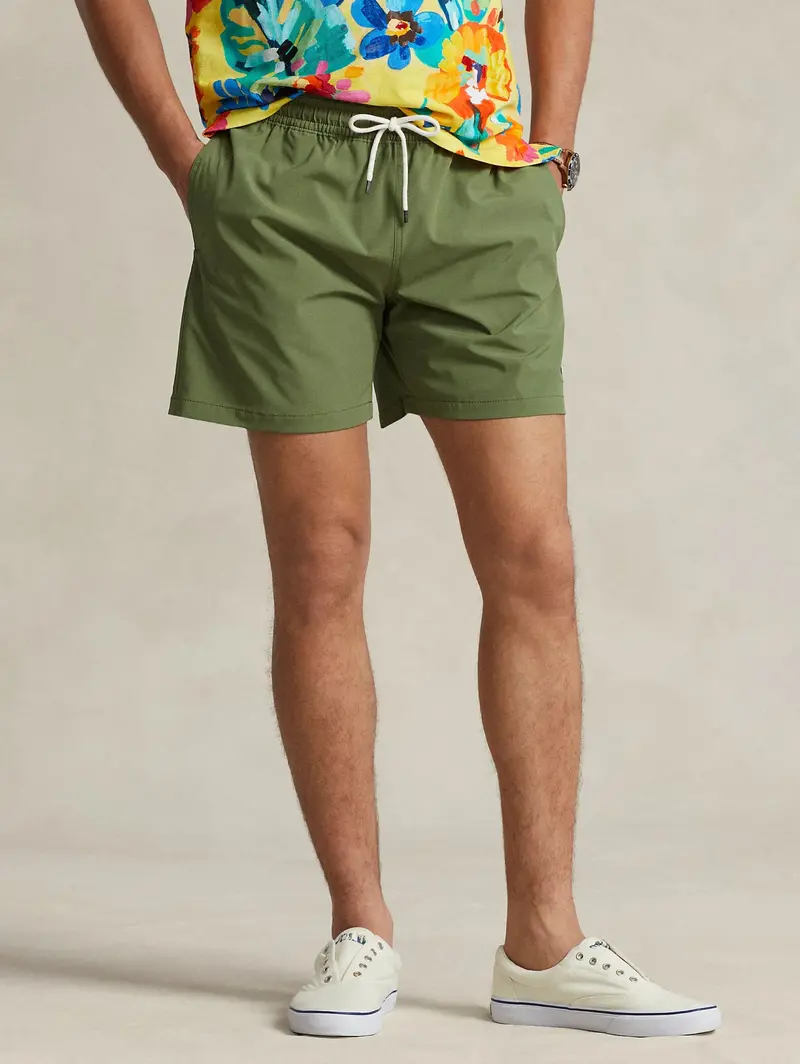 Green Stretch Swim Boxer 1