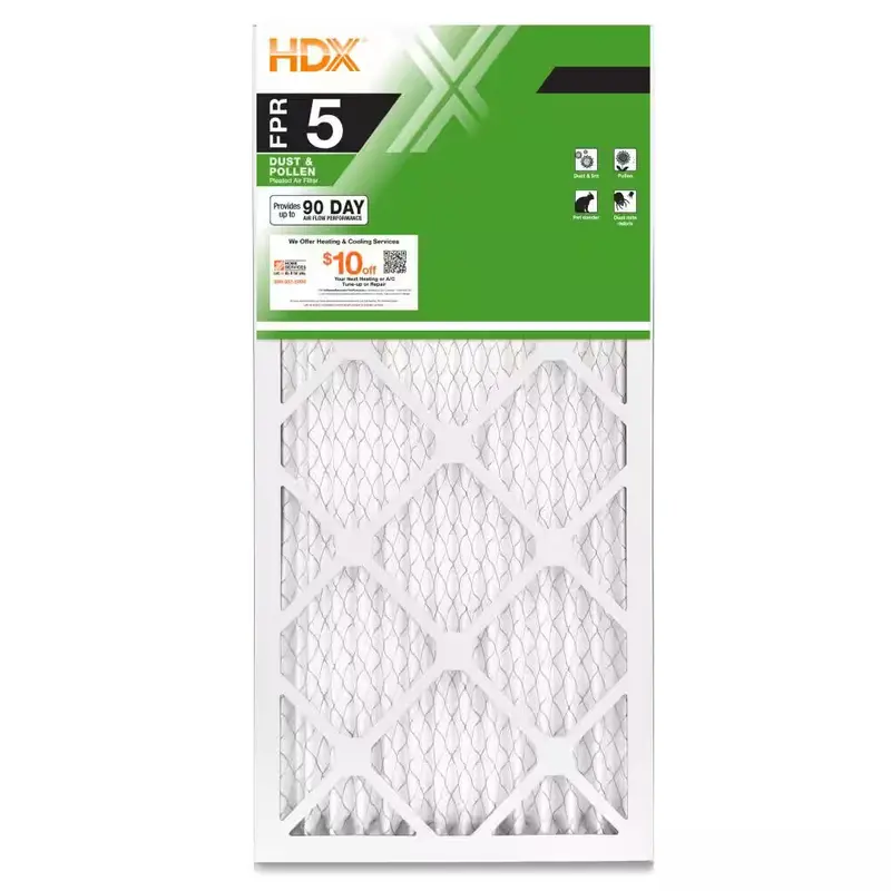 Hdx 12 In X 36 In X 1 In Fpr 5 Pleated Hvac Air Filter 1