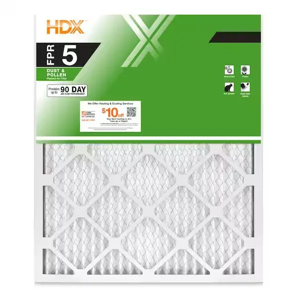 Hdx 24 In X 36 In X 1 In Fpr 5 Standard Pleated Air Filter 1