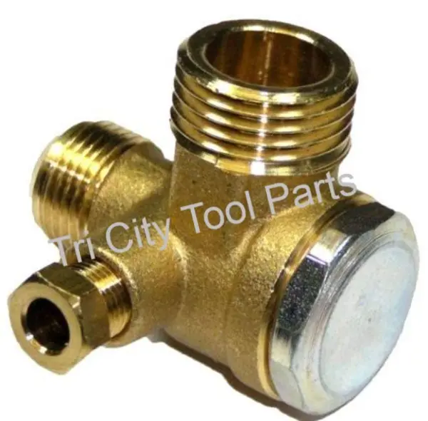 Hitachi 160-591 90-Degree Check Valve For Air Compressor Systems 1