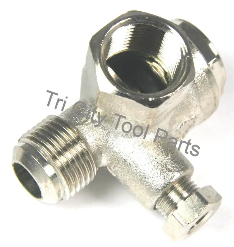 Hitachi 881-581 (881581) 90° Check Valve For Early Ec12 Air Compressors 1