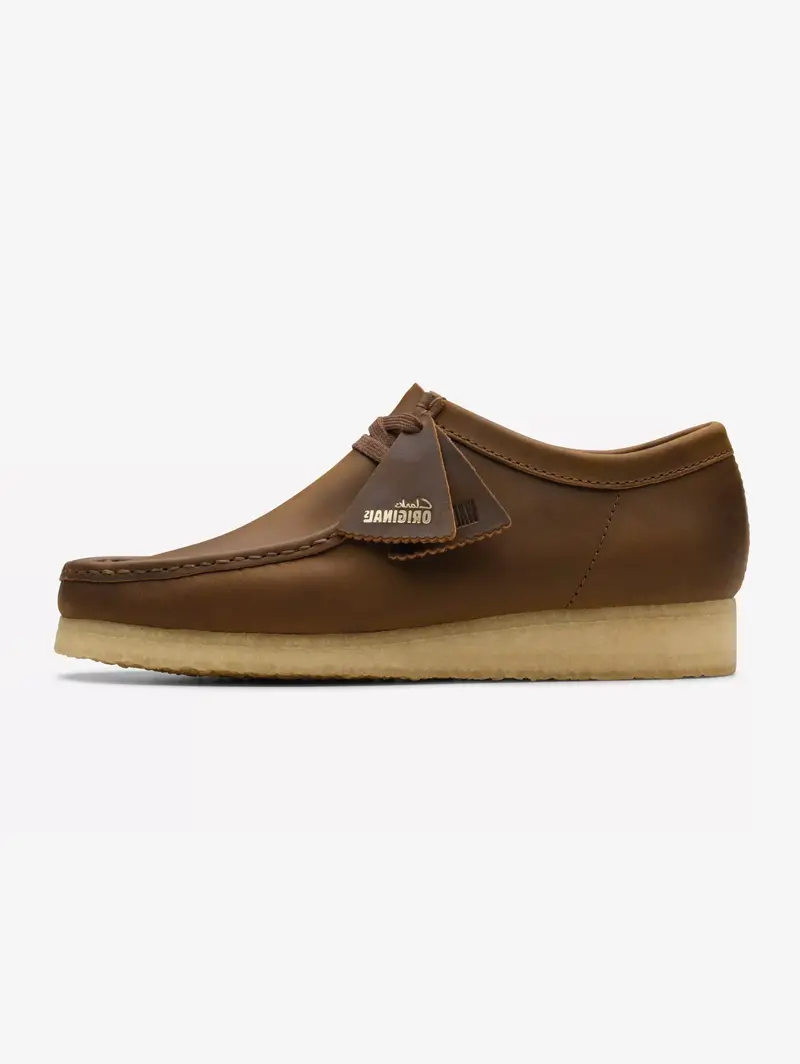 Honeybee Leather Wallabee Lace-Ups 1
